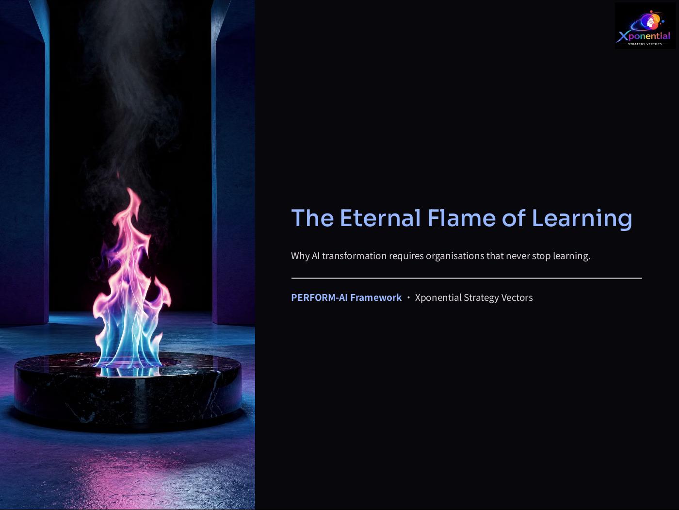 The Eternal Flame of Learning — page 1 of 10